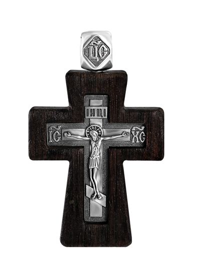 Крест из черного серебра - уникальное украшение с символическим значением