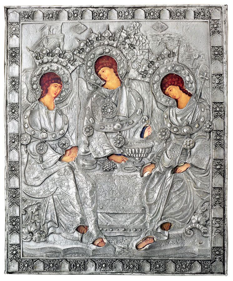 Андрей Рублев Троица Икона Фото